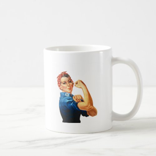 We Can Do It Rosie the Riveter Women Power Coffee Mug