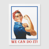 We Can Do It Rosie the Riveter Women Power WWII  (Front)