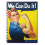 We Can Do It Rosie the Riveter WWII Notebook