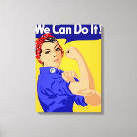 We Can Do It! Rosie The Riveter WWII Poster