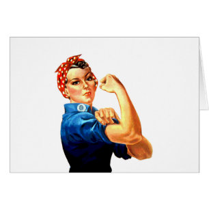 We Can Do It Rosie the Riveter WWII Propaganda Cards