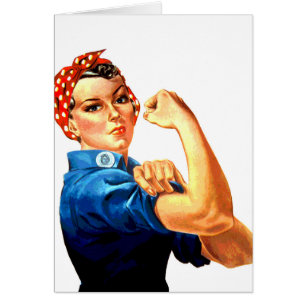 We Can Do It Rosie the Riveter WWII Propaganda Cards