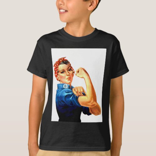 We Can Do It Rosie the Riveter WWII Propaganda T_Shirt