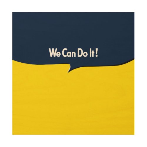 We Can Do it Rosie Wood Wall Decor