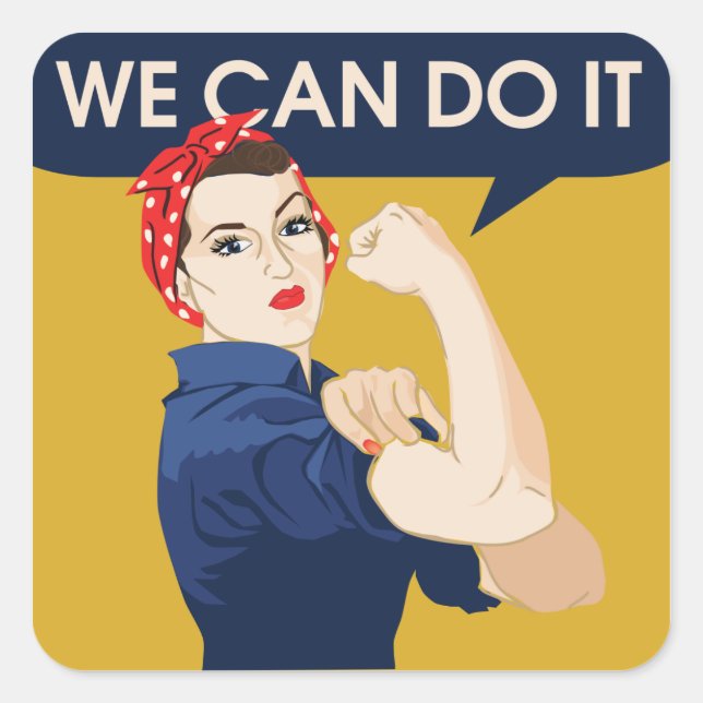 We can do it square sticker (Front)