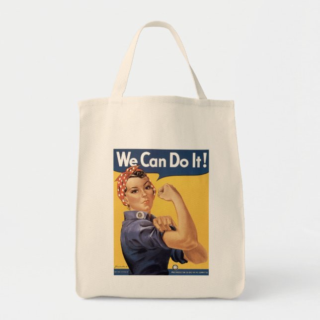 We Can Do It! Tote Bag (Front)