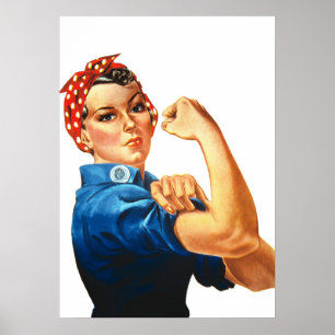 We Can Do It World War II Propaganda Poster