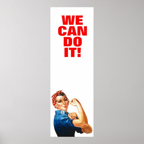 We Can Do It World War II Propaganda WWII Poster