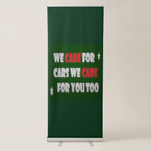 We Care For Cars       Banner