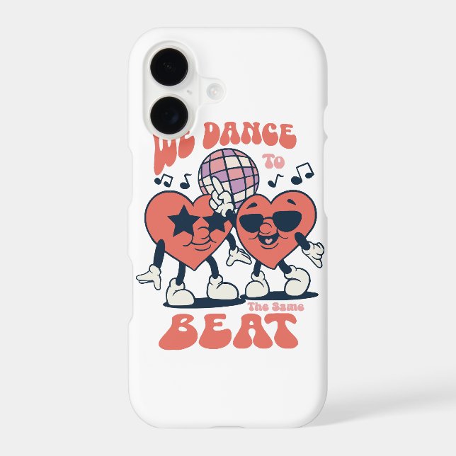 we dance to the same beat iphone case (Back)