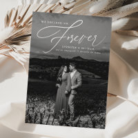 We Decided On Forever Engagement Announcement