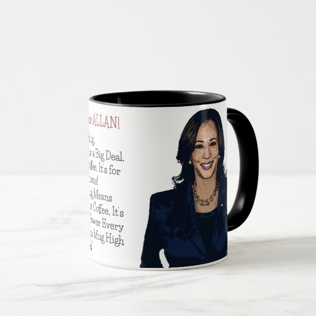 We did it Mug! Funny kamala Harris Dad Name Mug (Front Right)