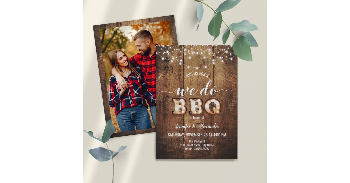 We do BBQ Party Invitation | Zazzle