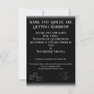 We Do Formal Save the Date