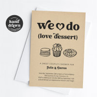 We Do Love Dessert Couple's Wedding Shower