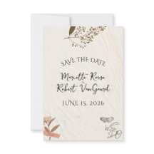 WE DO Pressed flowers Natural and Simple Wedding