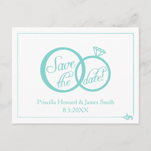 We Do! Save The Date Announcement Postcard (Front)