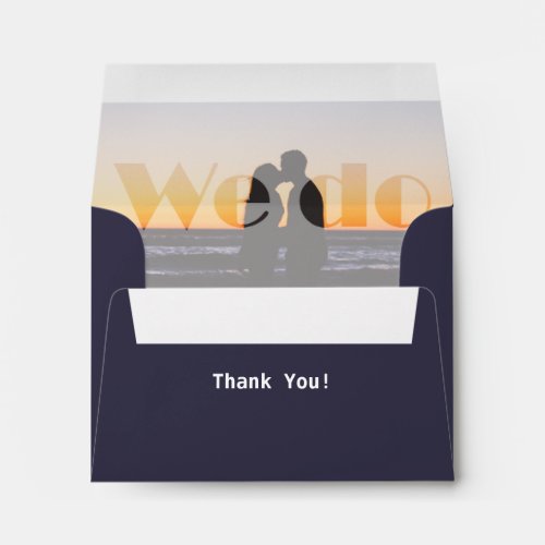 We Do _ Summer Wedding _ RSVP Envelope