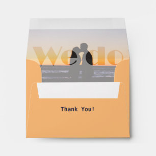 We Do - Summer Wedding - RSVP Envelope