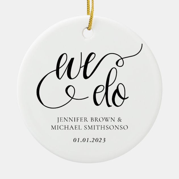 We do wedding custom photo ceramic ornament