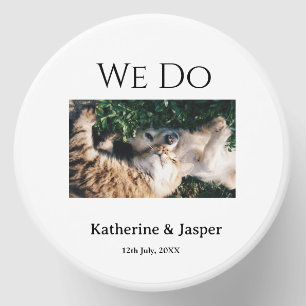 We do wedding engagement pet name photo date coupl mini candle favors