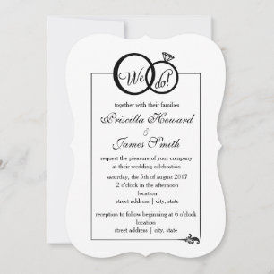 We Do Wedding Invitation