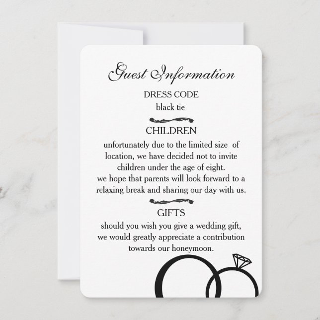 We Do Wedding Invitation (Front)