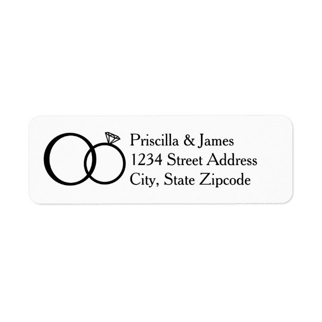 We Do Wedding Label (Front)