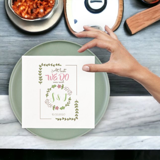 We Do Wedding Napkins (Creator Uploaded)