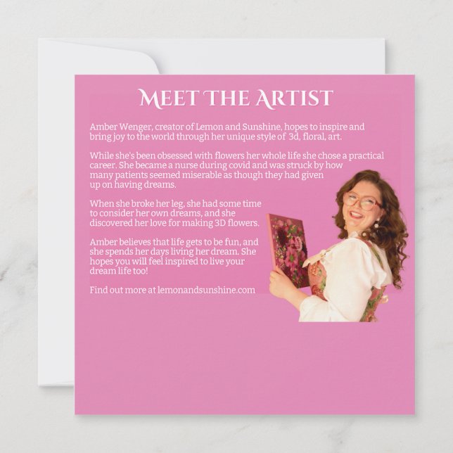 "We Don't Choose Favorites" Thank-you ard  Thank You Card (Back)