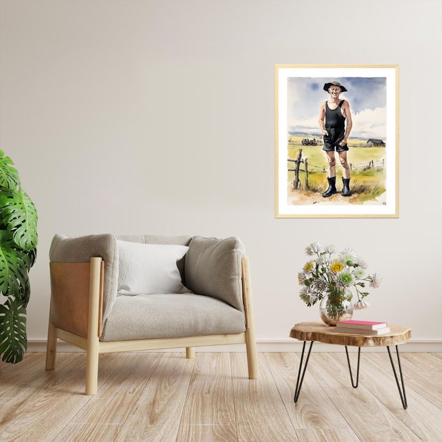 We Don't Know How Lucky We Are - Watercolour Print (We Don't Know How Lucky We Are.
Artist: Roger Smith)