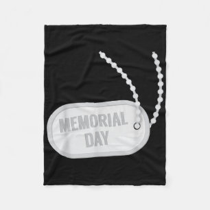 We Dont Know Them All But We Owe Them All Memorial Fleece Blanket