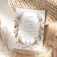 We Eloped Modern Wildflowers Elopement Wedding
