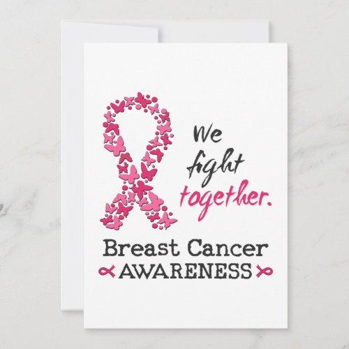 We fight together against Breast Cancer Invitation