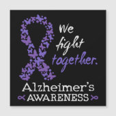 We fight together - Alzheimer awareness (Front)