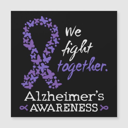 We fight together - Alzheimer awareness (Front)