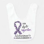 We fight together - Alzheimer awareness Baby Bib