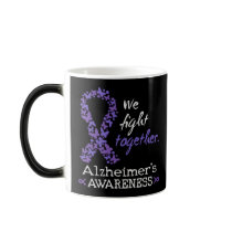 We fight together - Alzheimer awareness Color Morph Mug