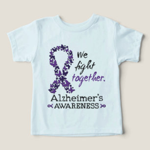 We fight together - Alzheimer awareness Toddler T-shirt