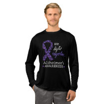 We fight together - Alzheimer awareness Tri-Blend Shirt