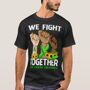 We Fight Together LIVER CANCER AWARENESS Sunflower T-Shirt