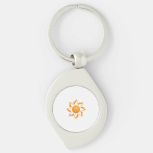 We fill the days with sunshine keychain