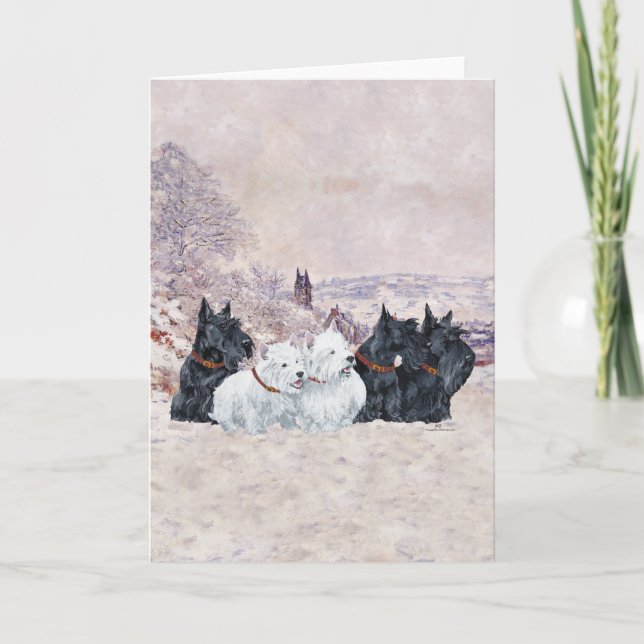 We Five Winter Holiday Card (Front)