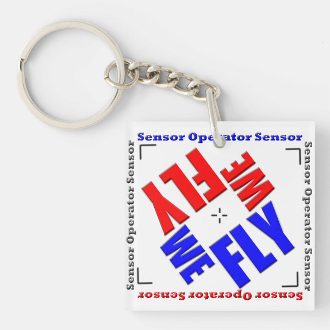 We Fly Sensor Keychain (Front)