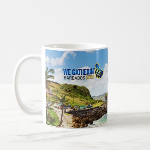 We Gatherin Barbados Personalised mugs