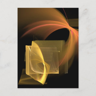 We Go Together Abstract Modern Art Postcard