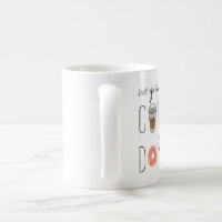 Cute Coffee and Donut Complete Couple Coffee Mug, Zazzle