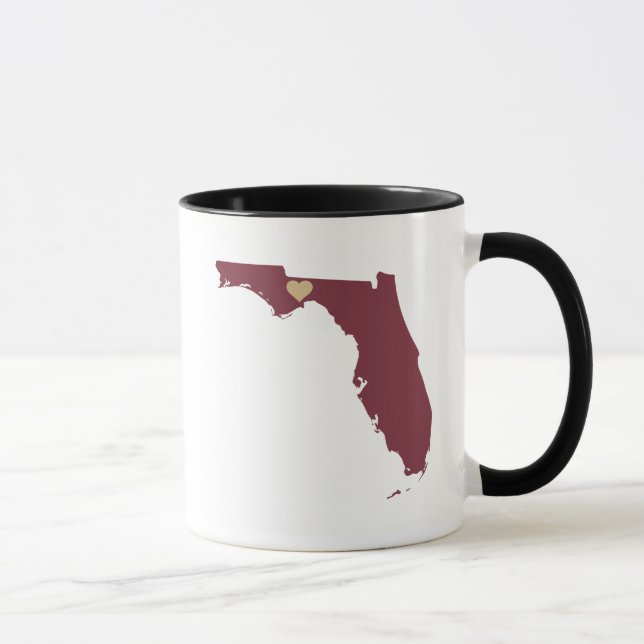 We Go Together Like FSU and Football Mug (Right)