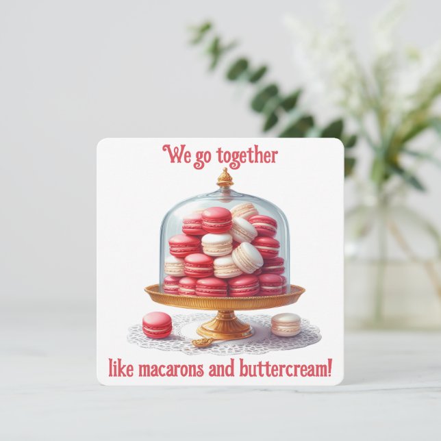 We Go Together - Valentine's Day Card (Standing Front)