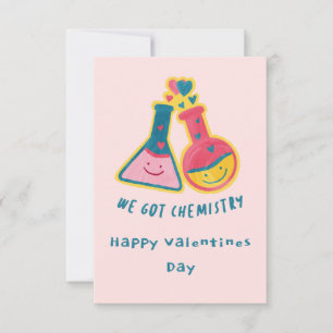We got chemistry Valentine’s Day Invitation